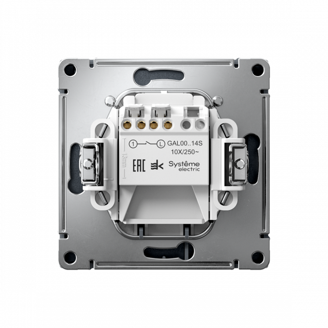 ARTGALLERY ВЫКЛЮЧАТЕЛЬ карточный 10А, без задержки времени, быстр.клемм., ГРИФЕЛЬ, GAL000714S