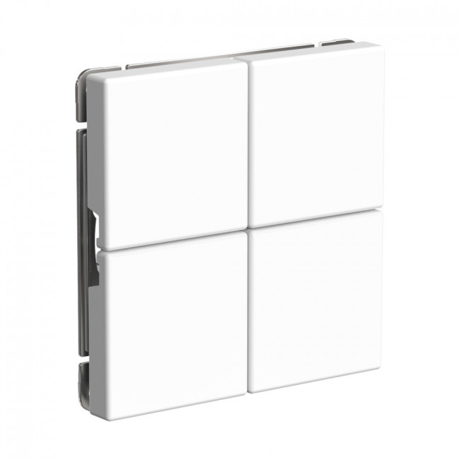 ARTGALLERY 4-клавишный ВЫКЛЮЧАТЕЛЬ СЦЕНАРНЫЙ, сх. 1,  БЕЛЫЙ, GAL000174