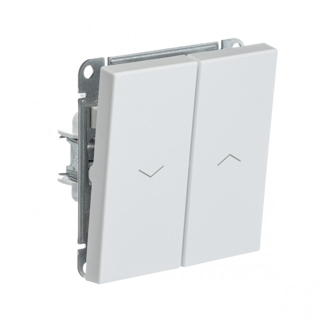 2-клавишный ВЫКЛЮЧАТЕЛЬ ЖАЛЮЗИ, 10 А , Art Gallery, цвет Лотос, GAL001319