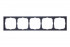 5-постовая РАМКА , Art Gallery, цвет Базальт, GAL001405