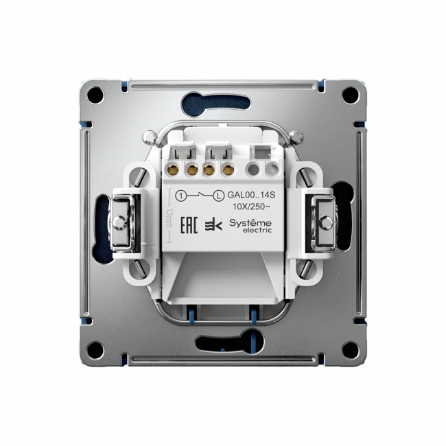 ARTGALLERY ВЫКЛЮЧАТЕЛЬ карточный 10А, без задержки времени, быстр.клемм., АКВАМАРИН, GAL001114S