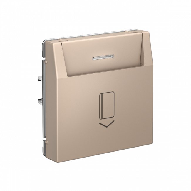 ARTGALLERY ВЫКЛЮЧАТЕЛЬ карточный 10А, без задержки времени, быстр.клемм., ПЕСОЧНЫЙ, GAL001214S