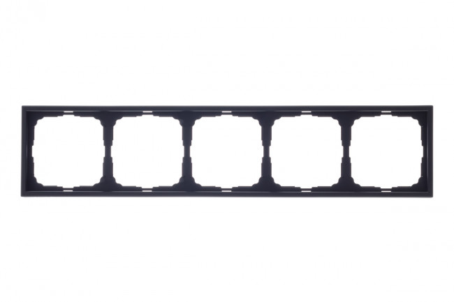 5-постовая РАМКА , Art Gallery, цвет Карбон, GAL001005