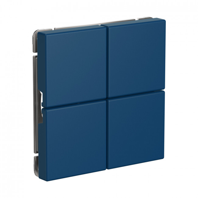 ARTGALLERY 4-клавишный ВЫКЛЮЧАТЕЛЬ СЦЕНАРНЫЙ, сх. 1,  АКВАМАРИН, GAL001174