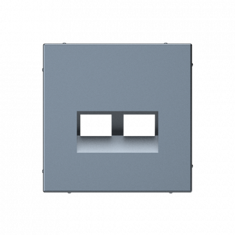 ARTGALLERY НАКЛАДКА двойная для информационных функций типа Keystone, ГРИФЕЛЬ, GAL000790