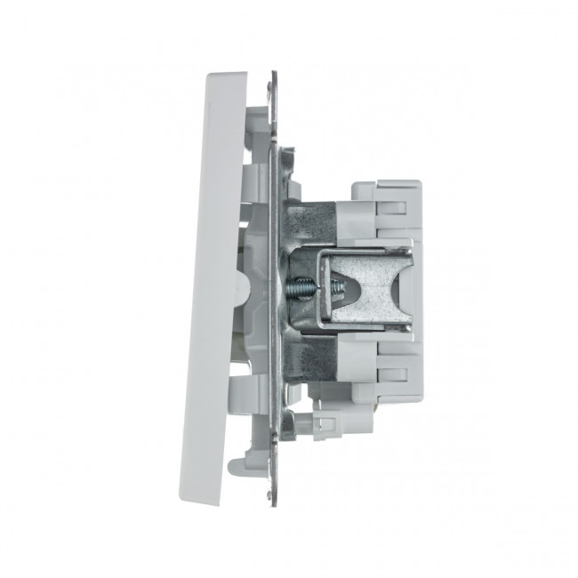 2-клавишный ВЫКЛЮЧАТЕЛЬ с подсветкой, сх. 5а, 10АХ , Art Gallery, цвет Лотос, GAL001353