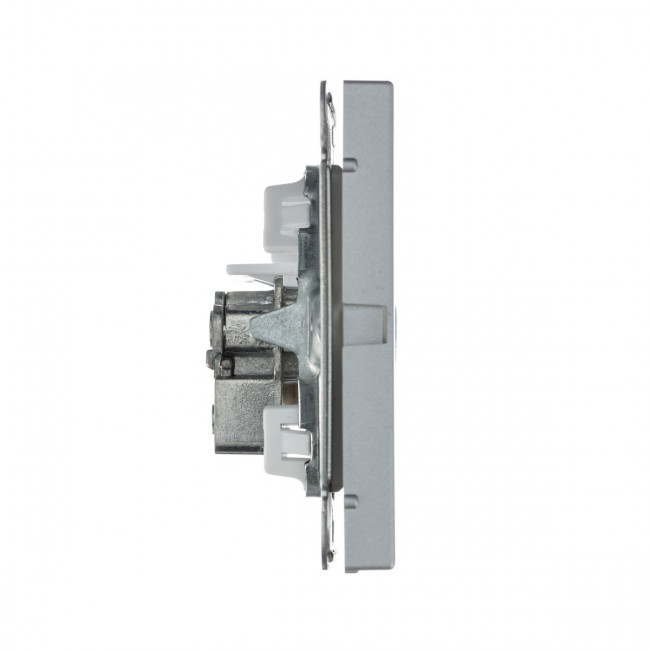 TV РОЗЕТКА оконечная 1DB , Art Gallery, цвет Алюминий, GAL000391