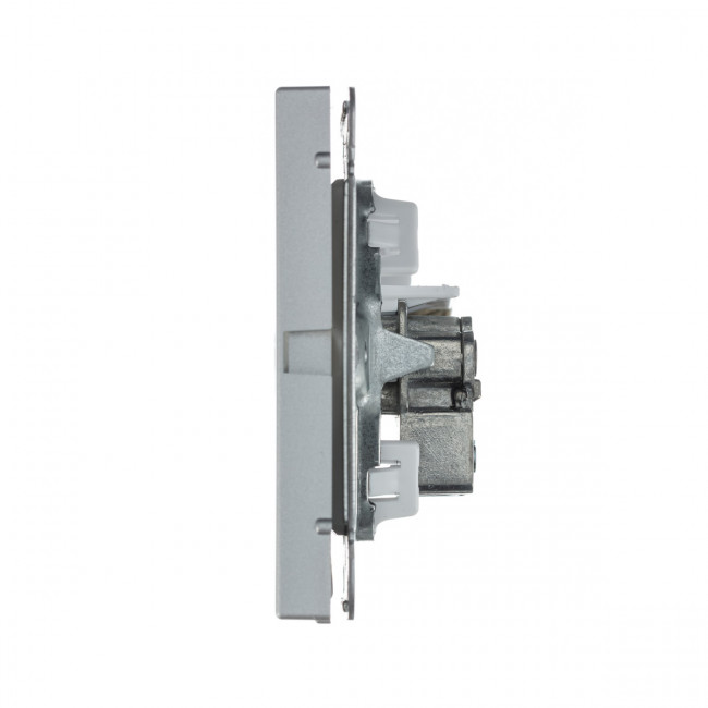 TV РОЗЕТКА оконечная 1DB , Art Gallery, цвет Алюминий, GAL000391