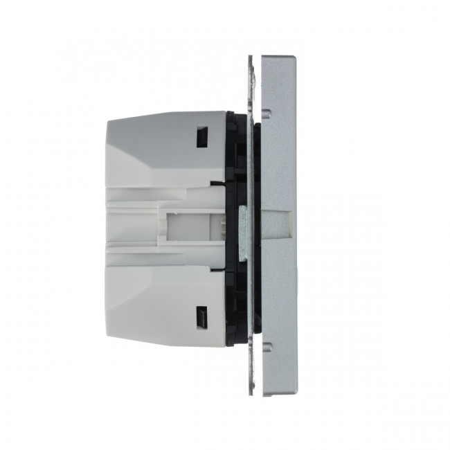 Art Gallery USB РОЗЕТКА тип-С 65Вт высокоскор.заряд. QC, PD, механизм, АЛЮМИНИЙ, GAL000327