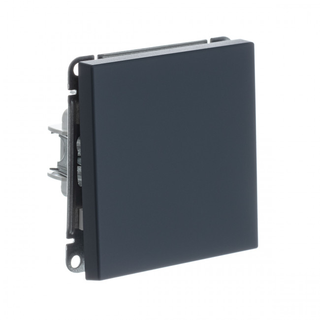 Перекрестный ПЕРЕКЛЮЧАТЕЛЬ, сх. 7, 10АХ , Art Gallery, цвет Грифель, GAL000771