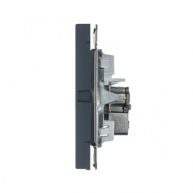 TV РОЗЕТКА оконечная 1DB , Art Gallery, цвет Грифель, GAL000791