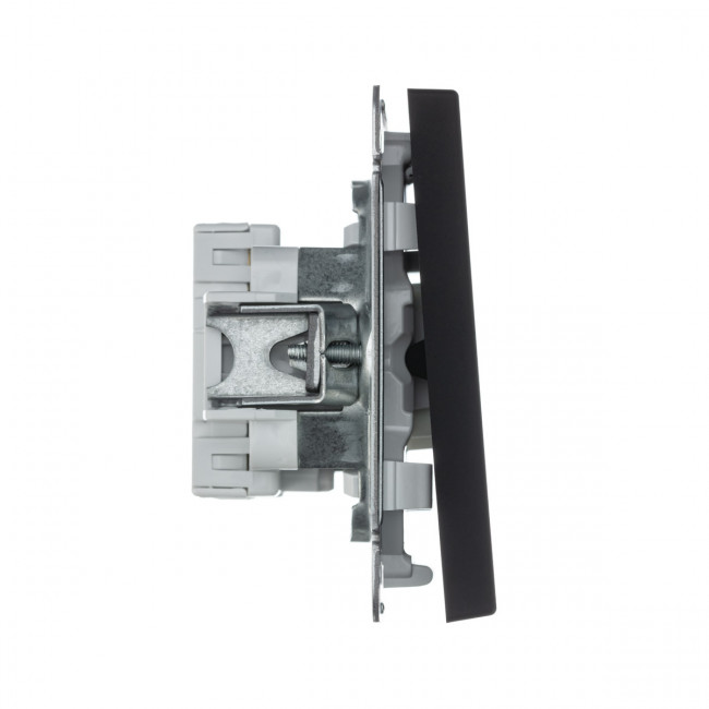 Перекрестный ПЕРЕКЛЮЧАТЕЛЬ, сх. 7, 10АХ , Art Gallery, цвет Карбон, GAL001071